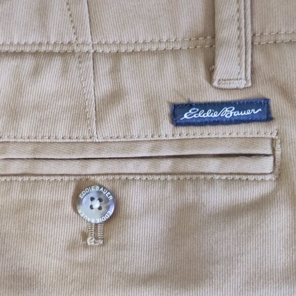 Eddie Bauer outdoor pants men's size 30X30 desert brown zip pocket - Picture 5 of 15